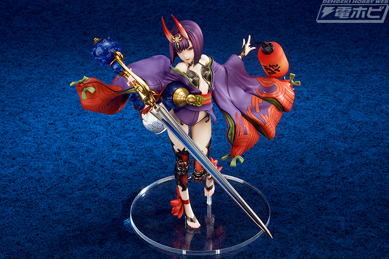 妖しくも豪華！『FGO』アサシン/酒呑童子をキューズQが着物をなびかせ