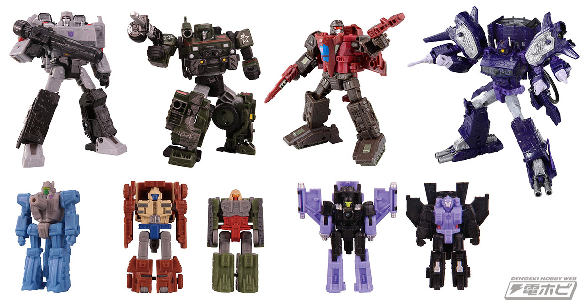 SG-14 ショックウェーブ」などトランスフォーマー シージシリーズ新作