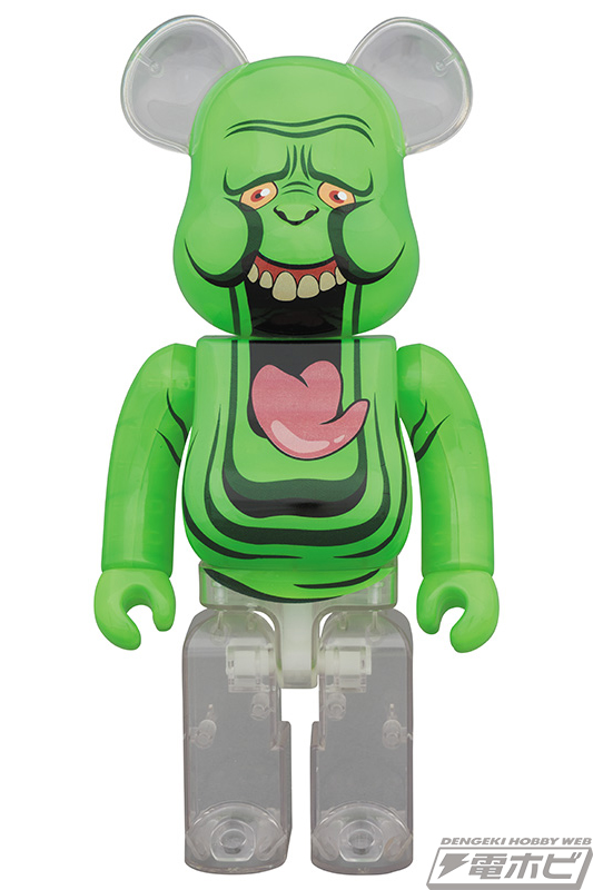 ゴーストバスターズ』の緑の大食い亡霊・スライマーがBE@RBRICKの2