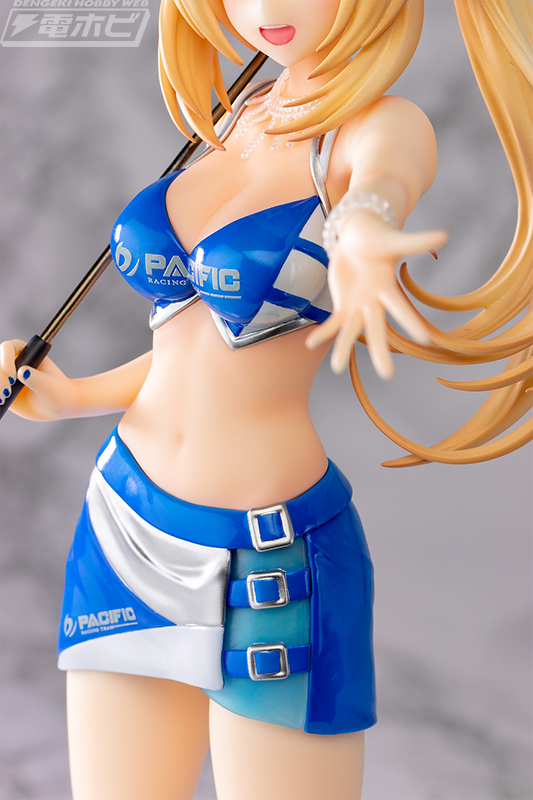 バーチャルYouTuber「ミライアカリ」レースクイーンVer.のフィギュアが