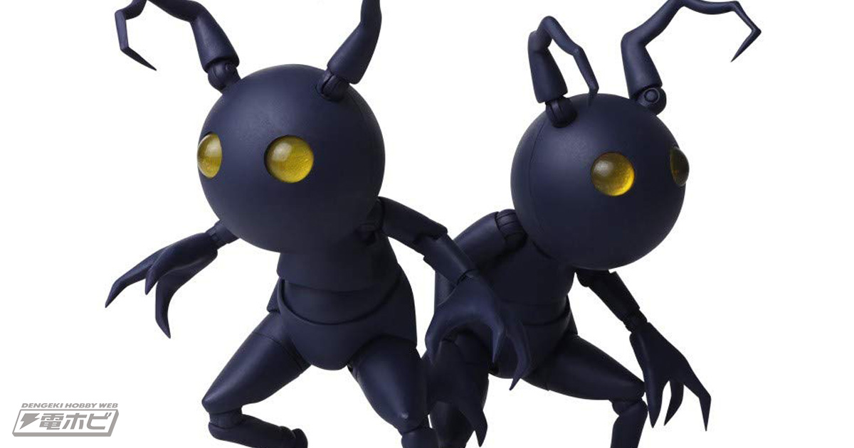 キングダム ハーツ』ハートレス シャドウが2体セットで可動フィギュア