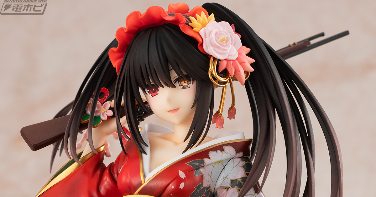 着物を着崩した姿にドキドキ……！『デート・ア・ライブ』時崎狂三がつ