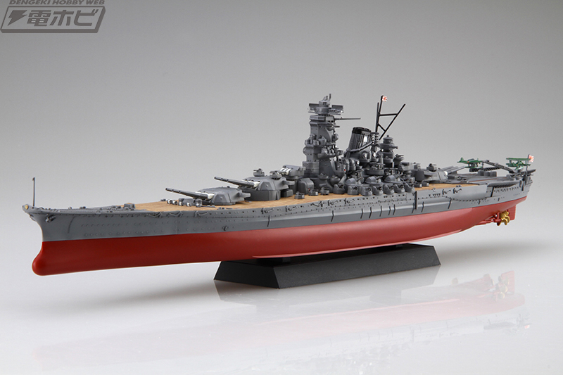 フジミ模型の「艦NEXT」シリーズの新作はエッチングパーツと木甲板