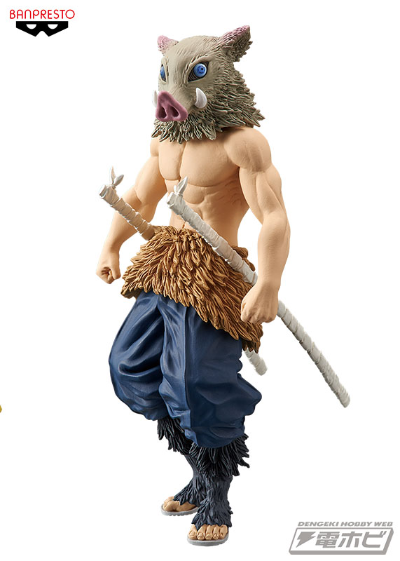 鬼滅の刃』プライズフィギュアの第4弾についに「嘴平伊之助」が登場