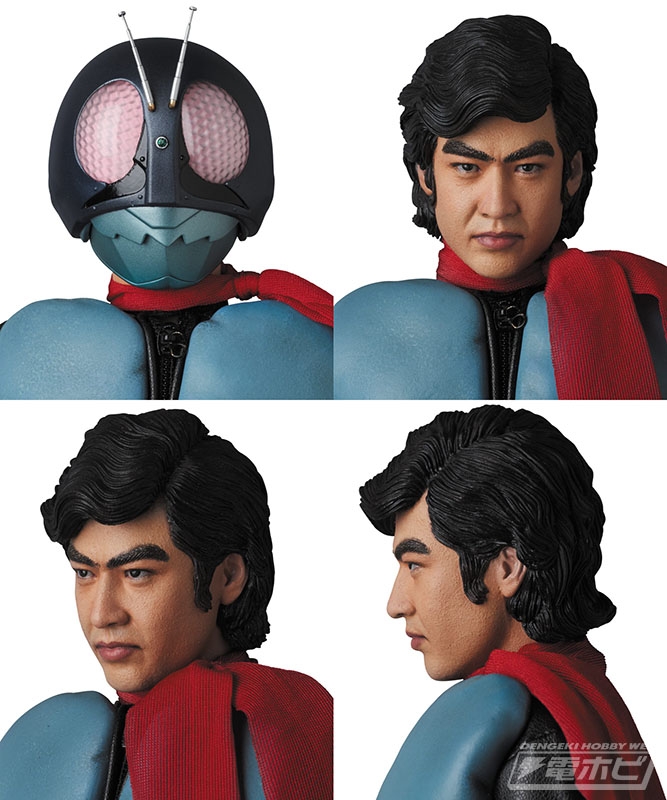 石ノ森章太郎生誕80周年！仮面ライダー旧1号とサイクロン号がセットに