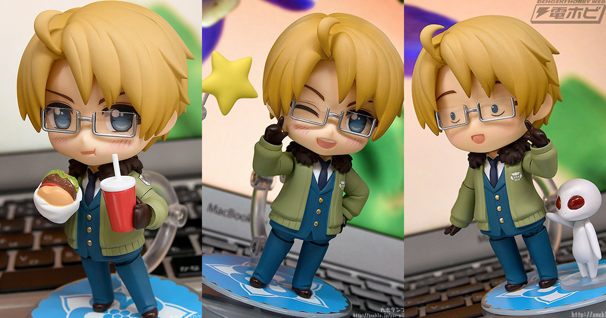 お友達の宇宙人も付属！『ヘタリア World☆Stars』ねんどろいど