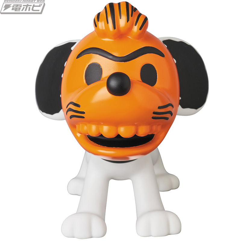 オレンジのマスクを被った'50年代スヌーピーが完成品フィギュア「VCD