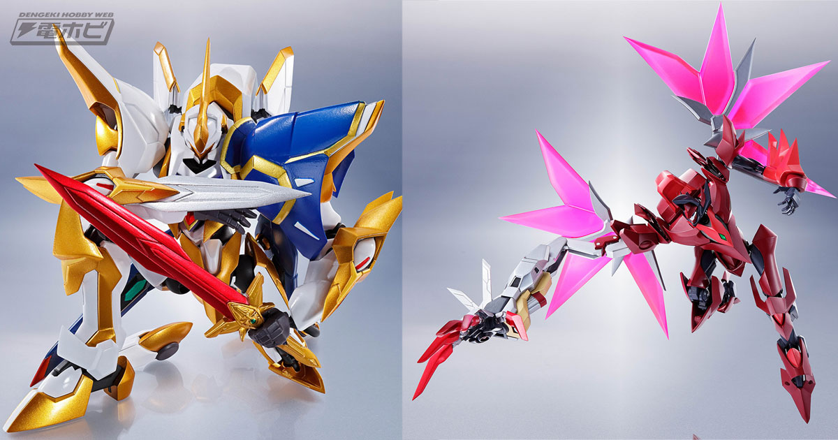 コードギアス』ROBOT魂「ランスロットsiN」と「紅蓮特式」の詳細が公開