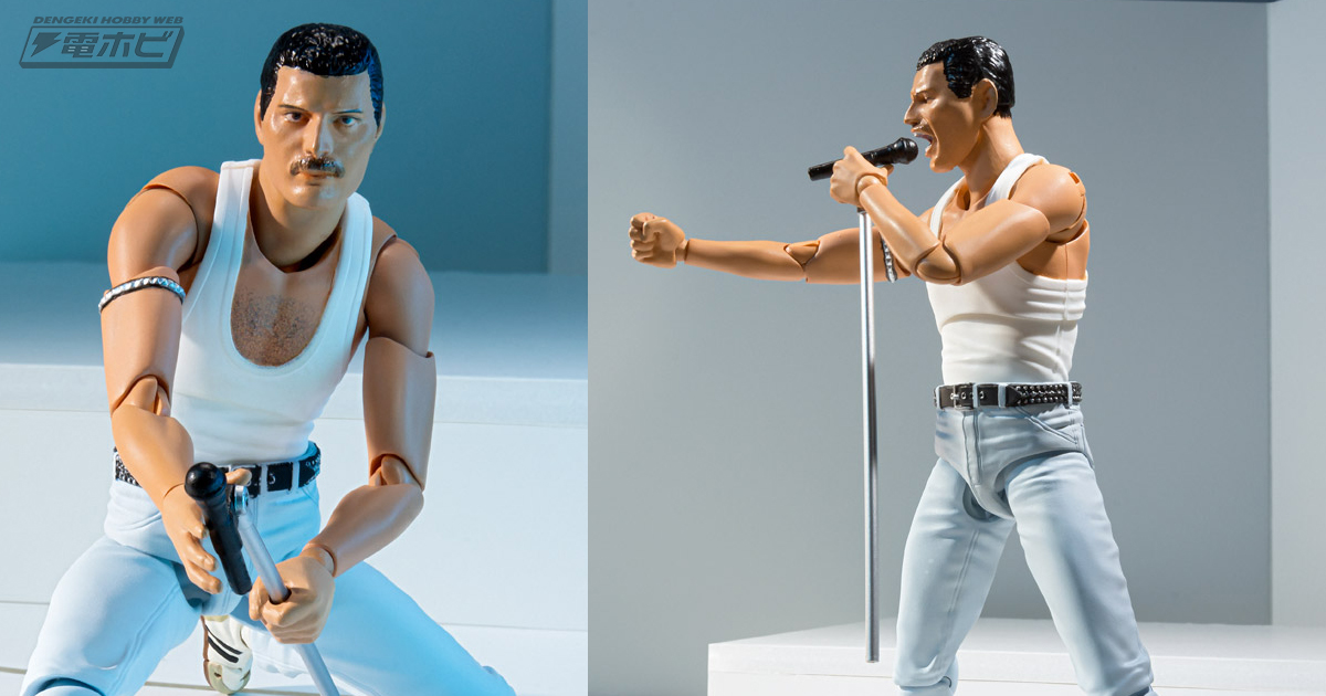 Queen」フレディ・マーキュリーが可動フィギュア化！映画『ボヘミアン