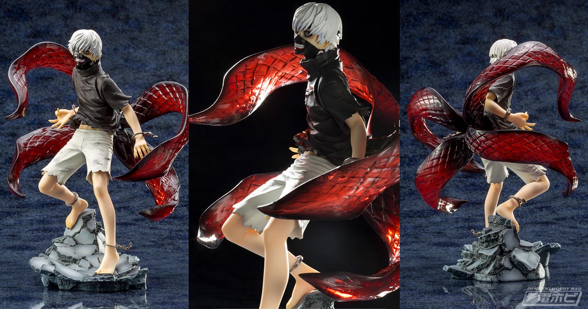 東京喰種トーキョーグール 金木研百足半赫者ver.フィギュア ガレージ