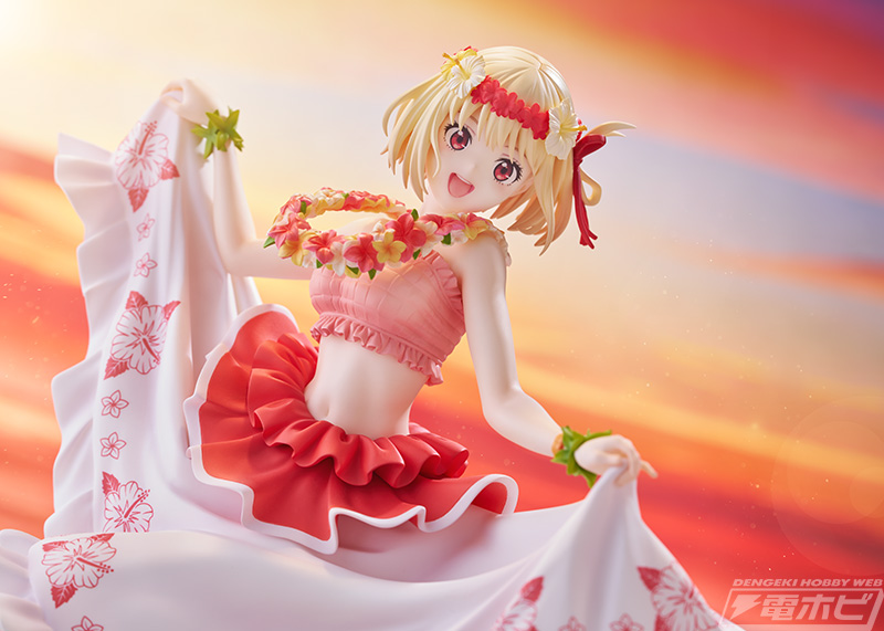 リコリス・リコイル』錦木千束と井ノ上たきながハワイVer.でフィギュア