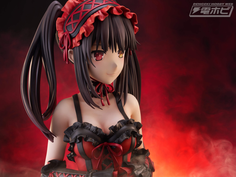 デート・ア・ライブV』より、時崎狂三が1/1スケールの胸像フィギュア化