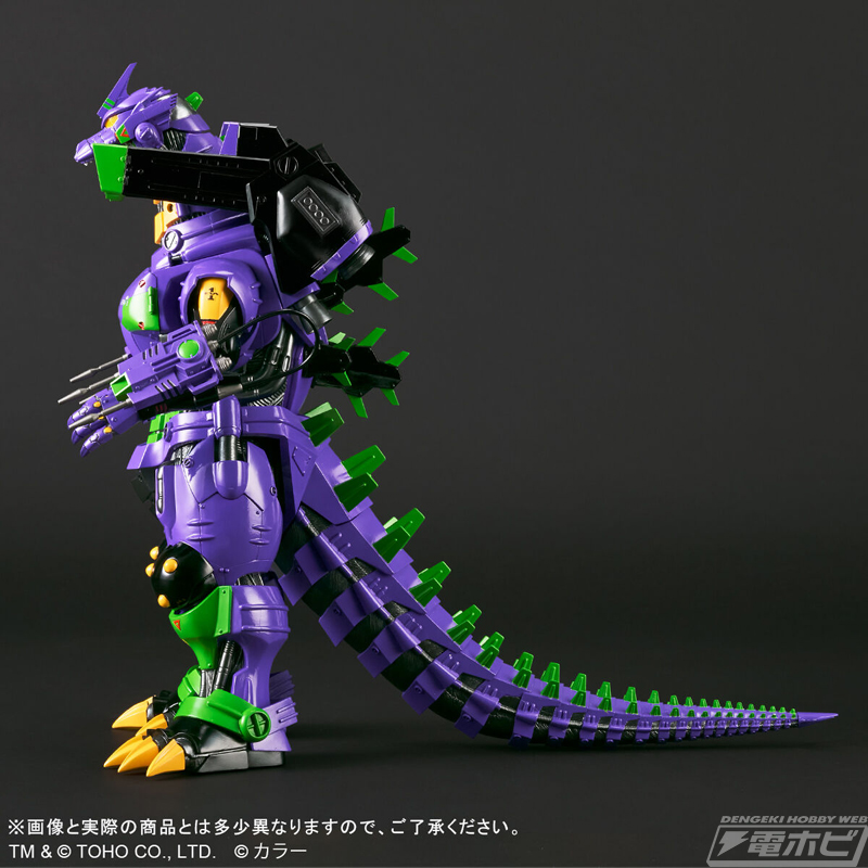 ゴジラ対エヴァンゲリオン」3式機龍（2002）重武装型がエヴァ初号機