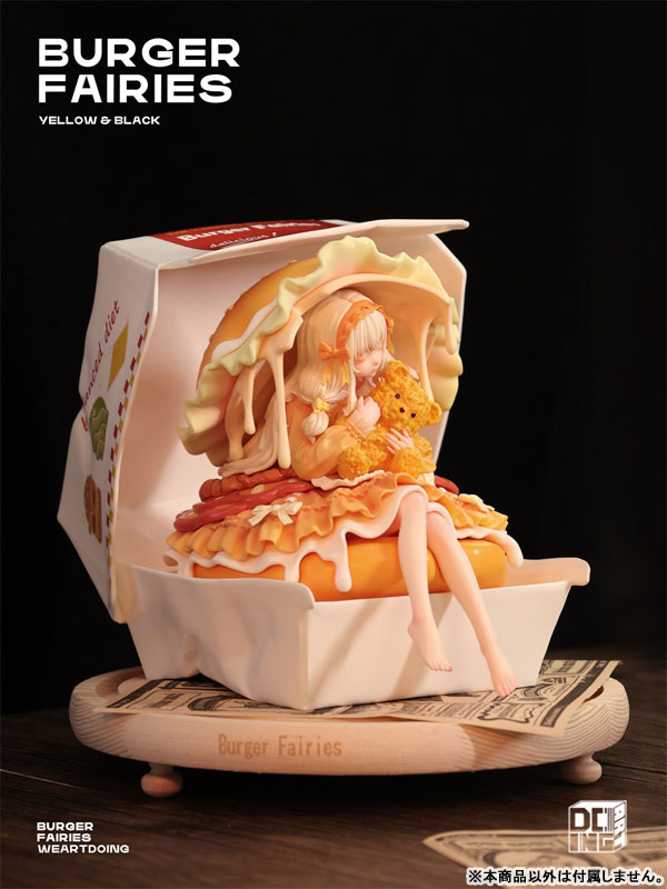 美少女とトロトロチーズの衝撃的なハーモニー!?フィギュア「バーガーの