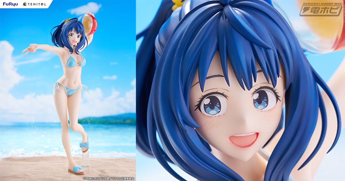 TVアニメ『負けヒロインが多すぎる！』元気で可愛い水着姿の八奈見杏菜