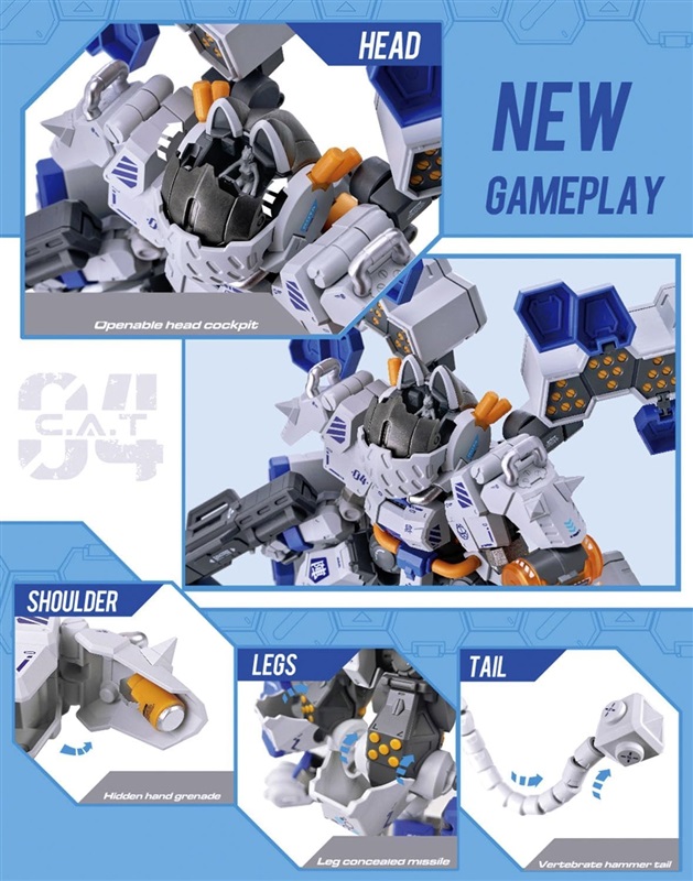 猫ニャン】HOTTOYS製 1/6サイズ 生物化学兵器防護服 71v219zUPYL