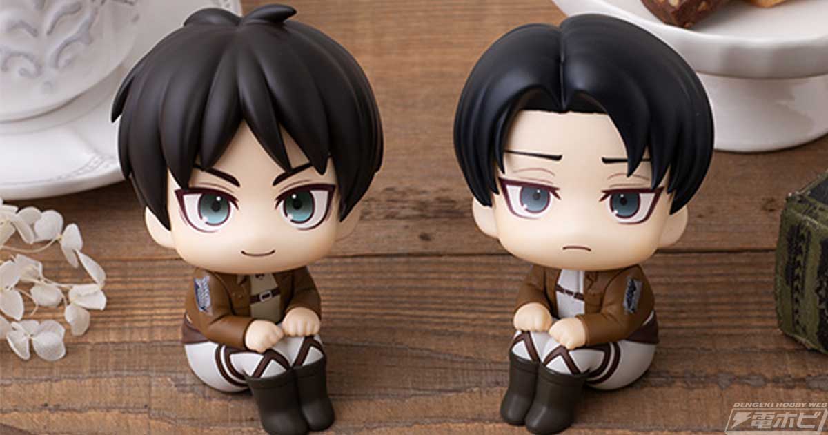 進撃の巨人』エレンとリヴァイがメガハウスの見つめる・見上げる