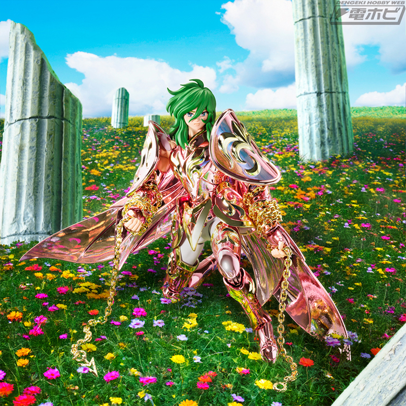 聖闘士星矢』アンドロメダ瞬（神聖衣）が聖闘士聖衣神話EXでフィギュア