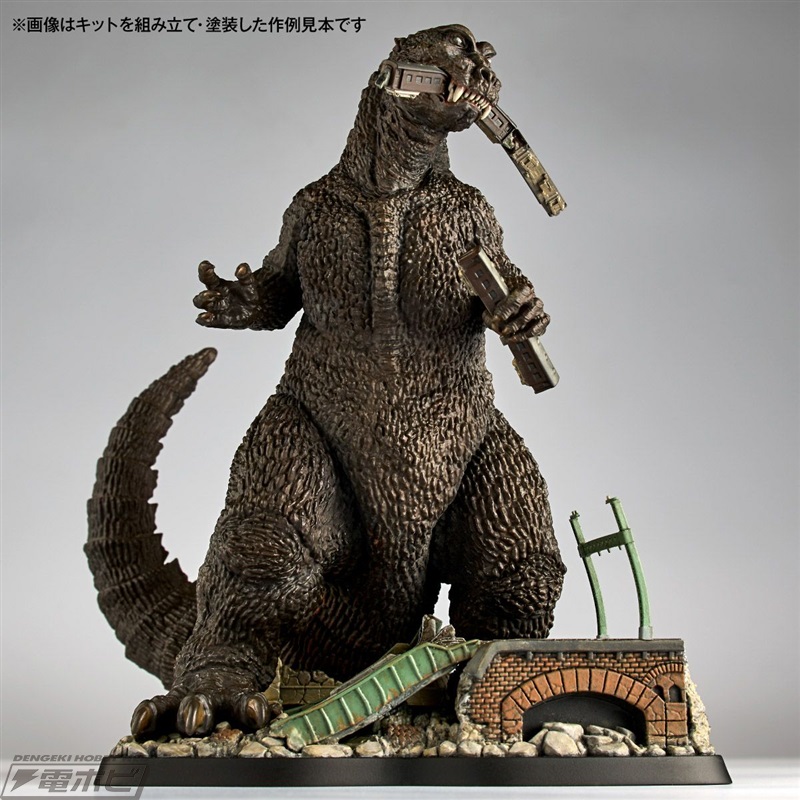 ファルシオン製 初代ゴジラ 高さ47㎝ 塗装済み完成品 ゴジラ(1954) 1/150