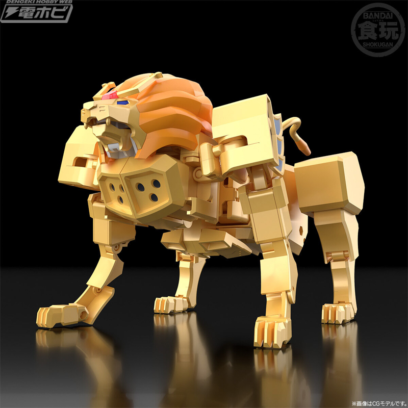 黄金勇者ゴルドラン』食玩プラモデル「SMP」シリーズにレオンカイザー