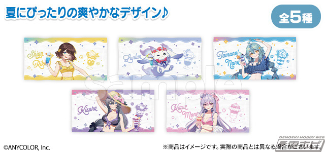 にじさんじ』「Splash Summer!!」がテーマのスクラッチが2025年8月1日