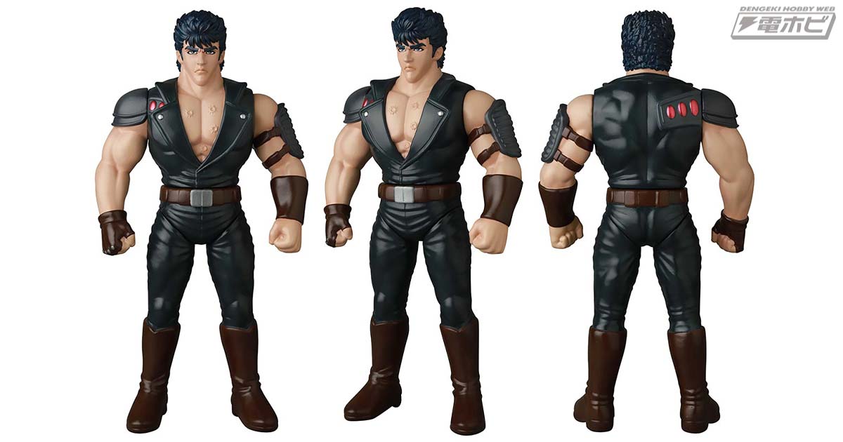 北斗の拳』修羅の国編のケンシロウがメディコム・トイのソフビモデル