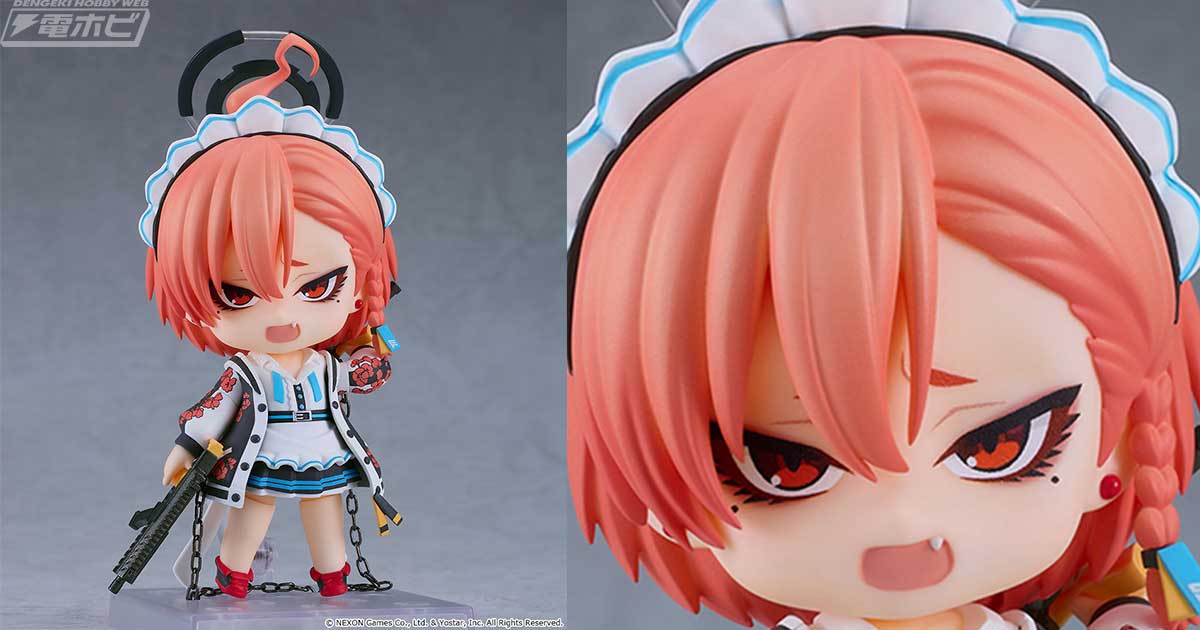 ブルーアーカイブ』C＆Cのリーダー・美甘ネルのねんどろいど彩色見本が