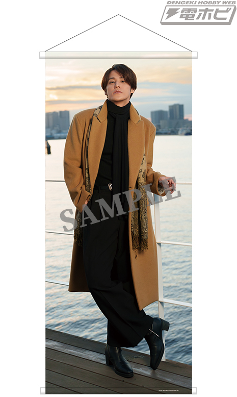 声優・宮野真守さんの等身大タペストリーなど撮り下ろしのオリジナル