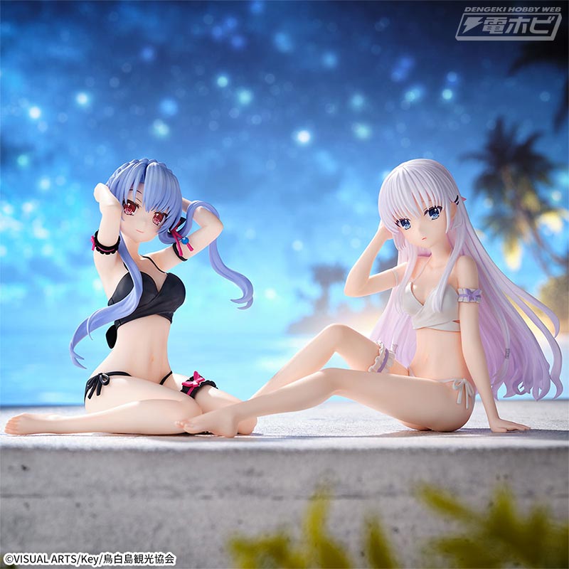 TVアニメ『Summer Pockets』から「空門蒼」と「鳴瀬しろは」がセガの