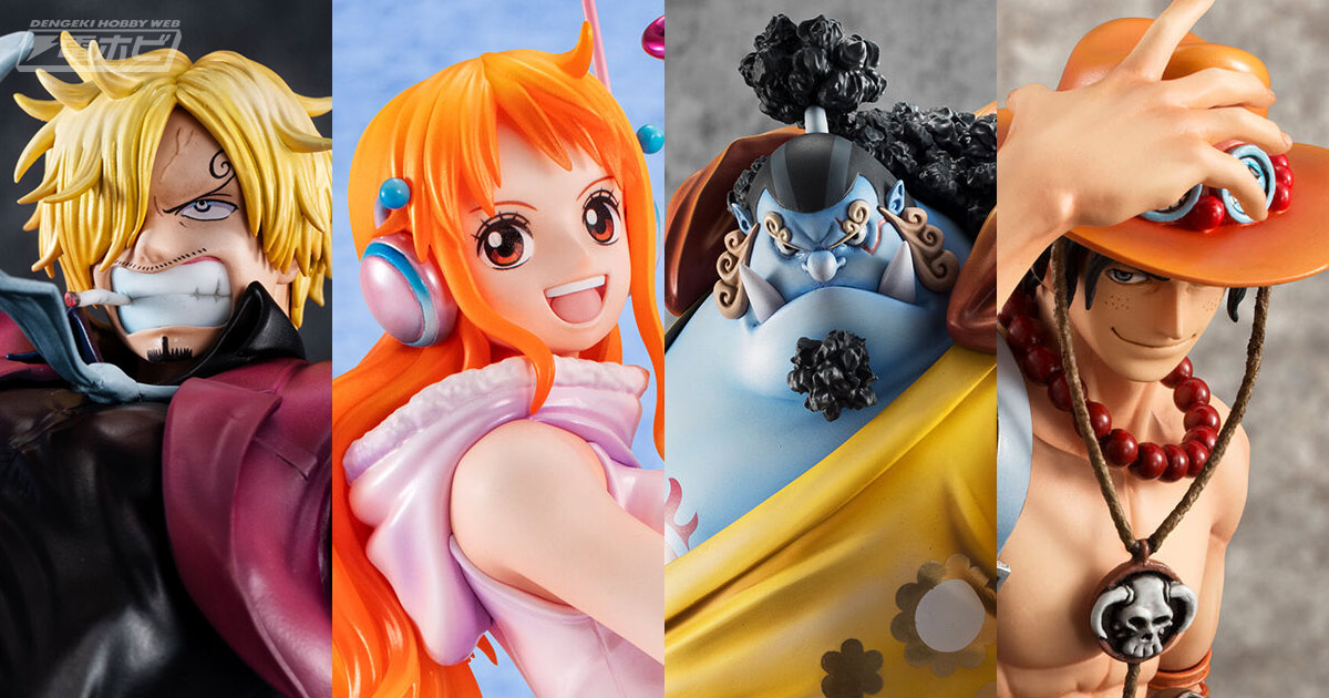 ONE PIECE』大迫力造形のサンジ、エッグヘッド編のナミのフィギュアが