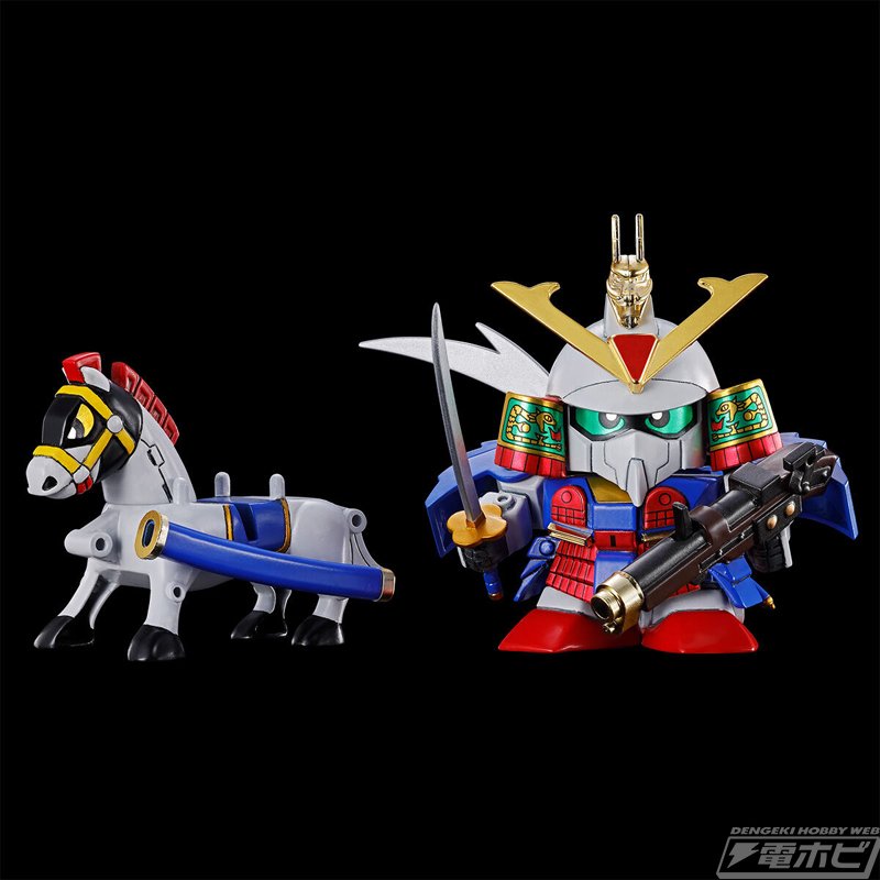 世に無敵をもって知られた“七人の頑駄無”がセットに！ムシャガンダム