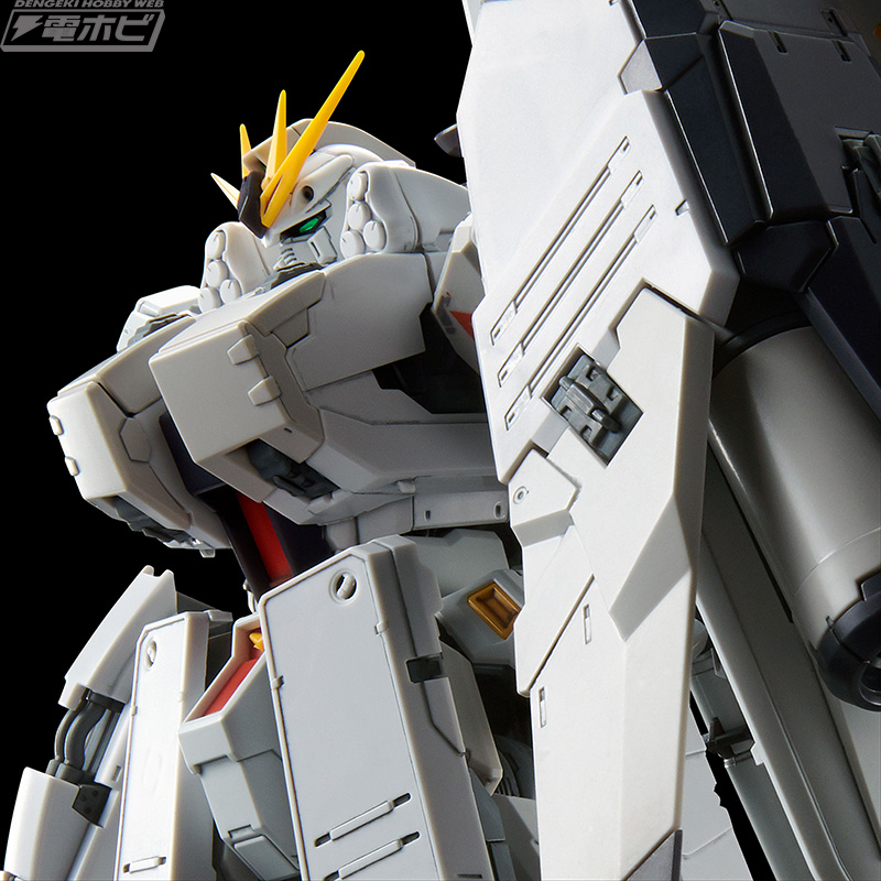 ガンプラ「RG νガンダムHWS（ヘビー・ウェポン・システム）」が登場