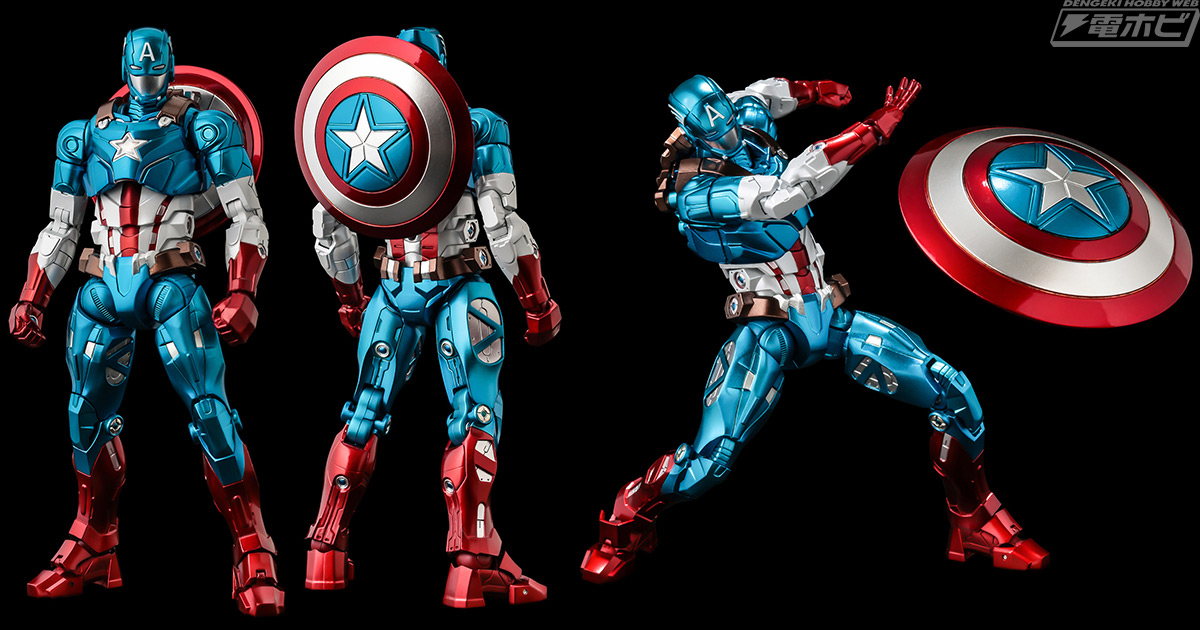 キャプテン・アメリカ」が千値練の新アクションフィギュア「Fighting