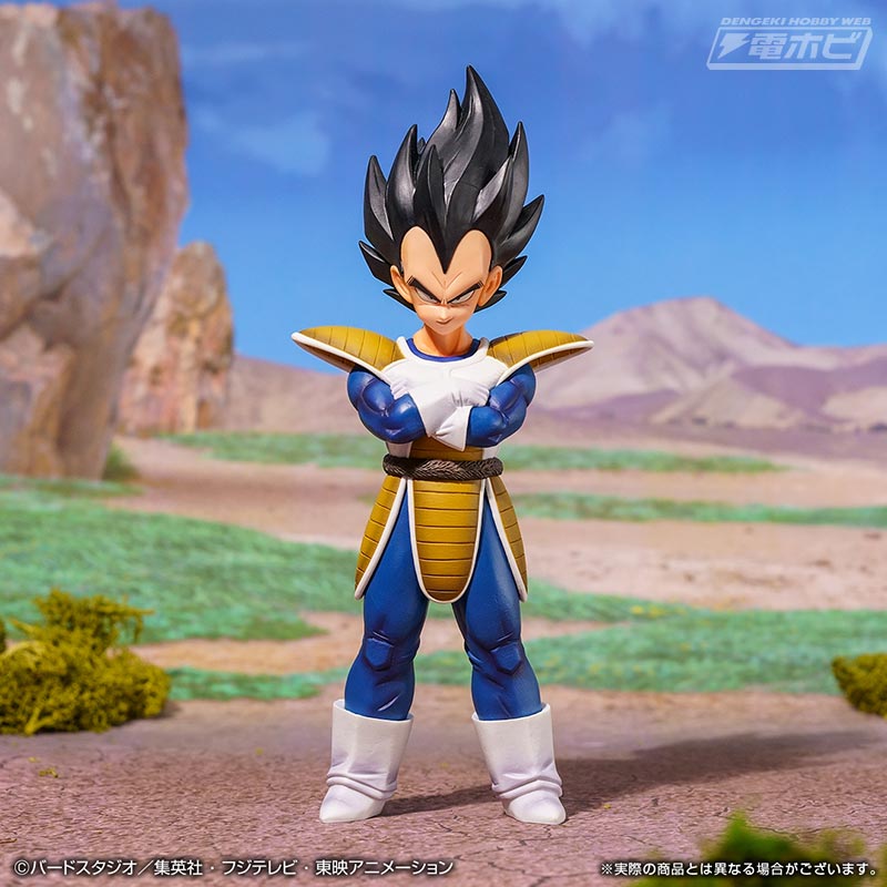 初期のベジータ、ナッパ、栽培マンなどファン注目のフィギュアが勢揃い