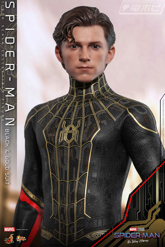 スパイダーマン：ノー・ウェイ・ホーム』に登場するブラック＆ゴールド