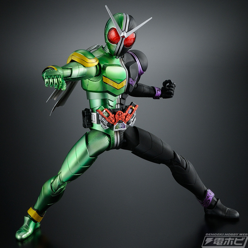 仮面ライダーW』サイクロンジョーカーがハイクオリティ彩色済み