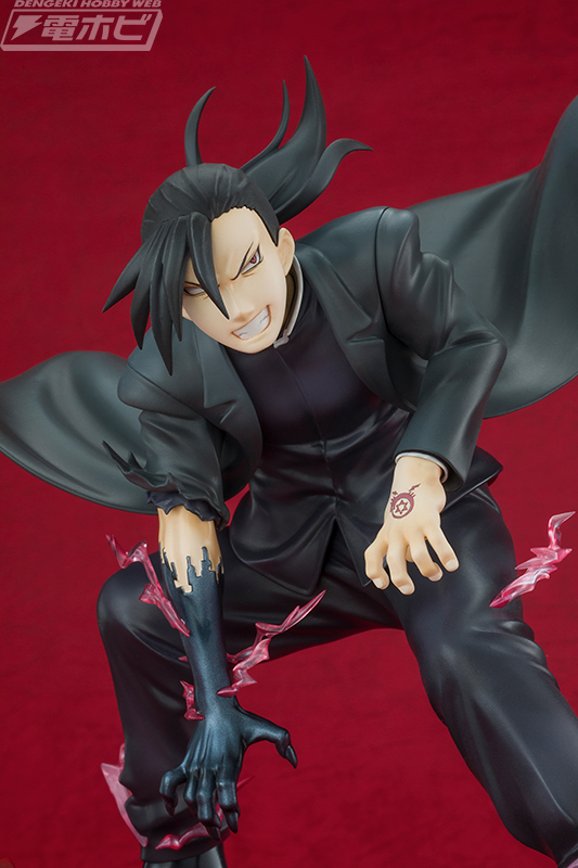 鋼の錬金術師FA』グリード（リン・ヤオ）が躍動感溢れる姿でメガハウス