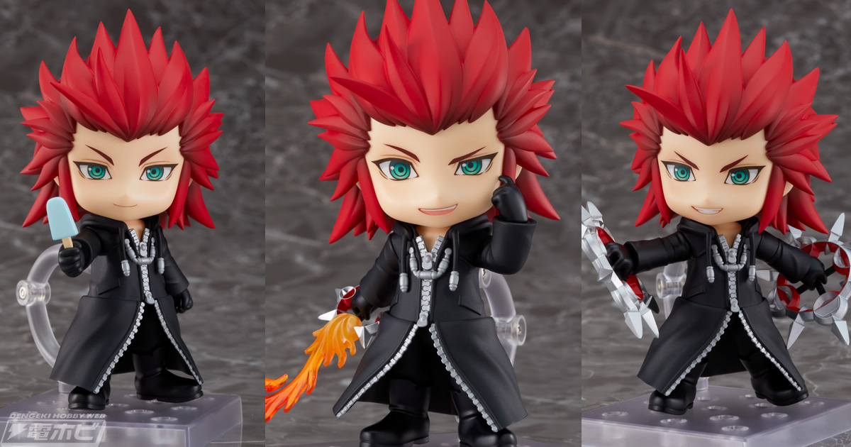 キングダム ハーツIII』アクセルがねんどろいどでアクションフィギュア