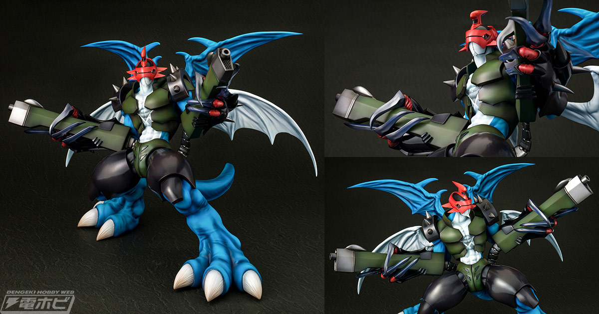 必殺技を放とうとする瞬間を再現！『デジモンアドベンチャー02