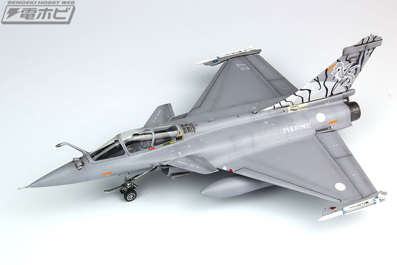 タイガーミートの特別塗装が魅力！仏海軍の艦上戦闘機「ラファールM