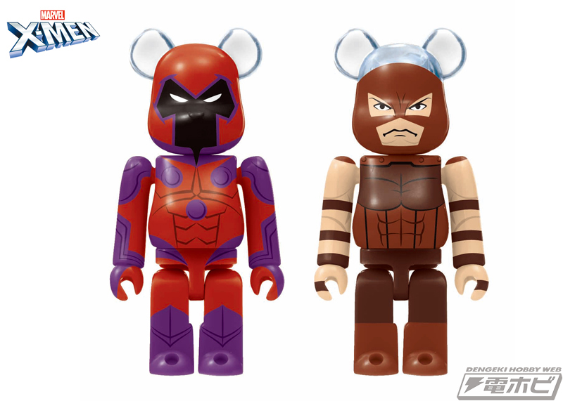 X-MEN』のHappyくじにBE@RBRICKになったミュータントヒーロー