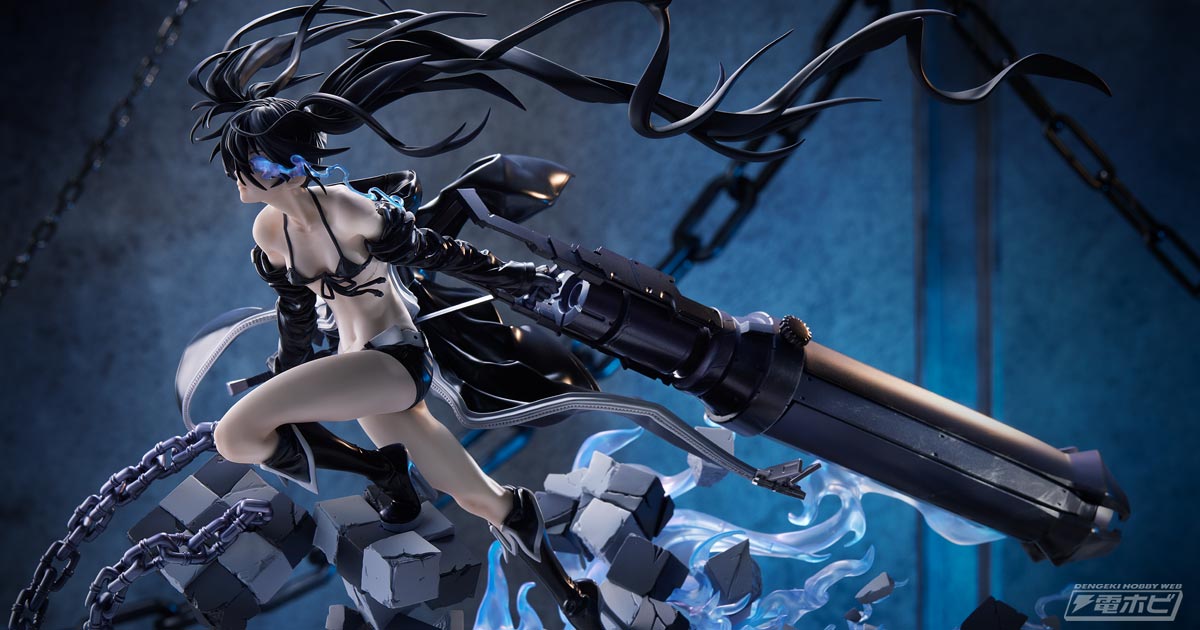 HxxG氏の描く「ブラック☆ロックシューター」がフィギュア化！崩れゆく