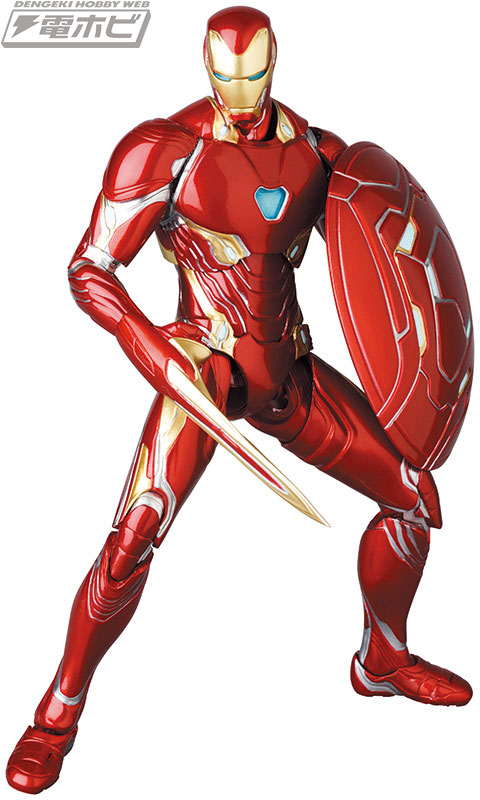 ナノテクを搭載した「アイアンマン」のマーク50モデルがMAFEX化！多彩