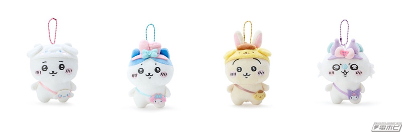 サンリオオリジナルデザインで『ちいかわ』と「サンリオキャラクターズ