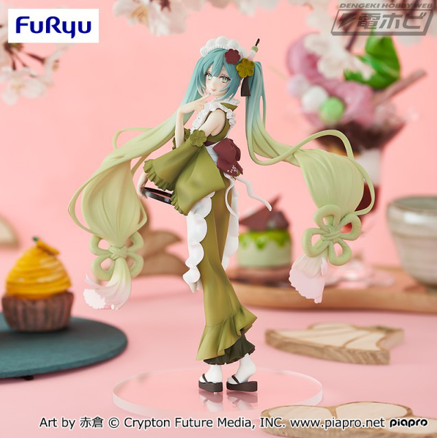 初音ミク』甘味処の看板娘のような佇まいが魅力のプライズフィギュア