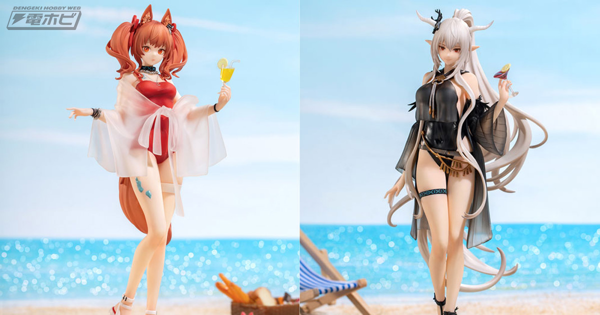 アークナイツ』セクシーな水着姿のアンジェリーナ、シャイニングが