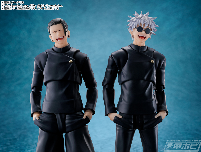 呪術廻戦』「懐玉・玉折」呪術高専時代の五条悟と夏油傑がS.H.Figuarts