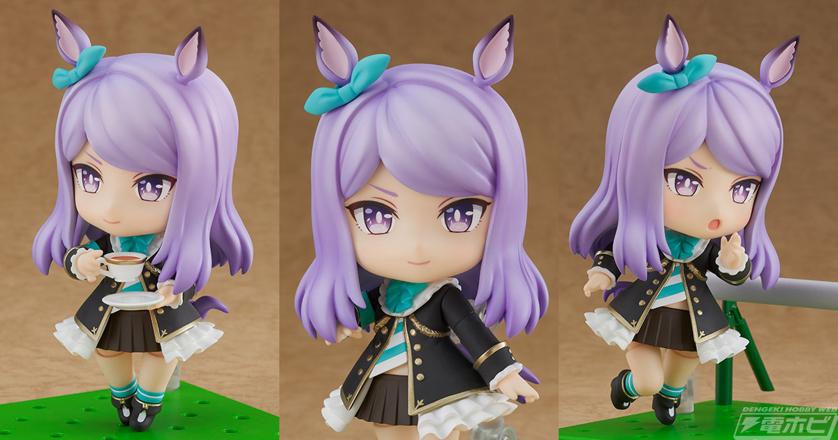 付属のバ場レーンでレース中の姿も再現可能！『ウマ娘』メジロ