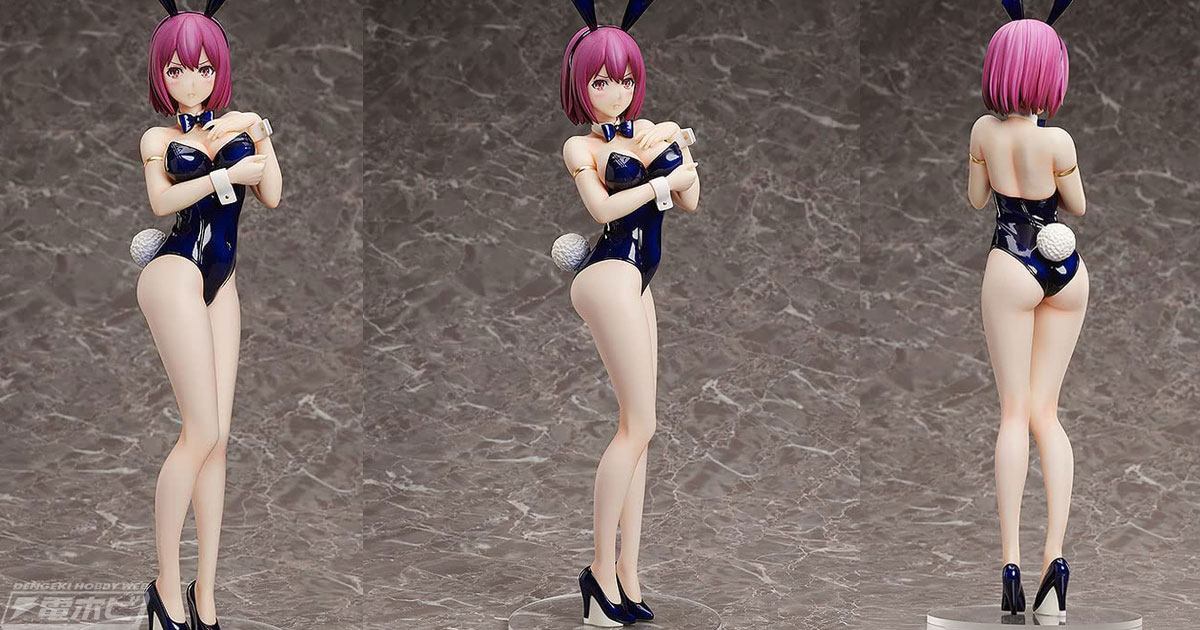 食戟のソーマ』新戸緋沙子が魅惑の生足バニースタイルでフィギュア化