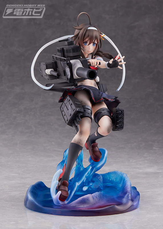 中破するも勇猛果敢に砲撃を行う姿を再現！『艦隊これくしょん-艦これ